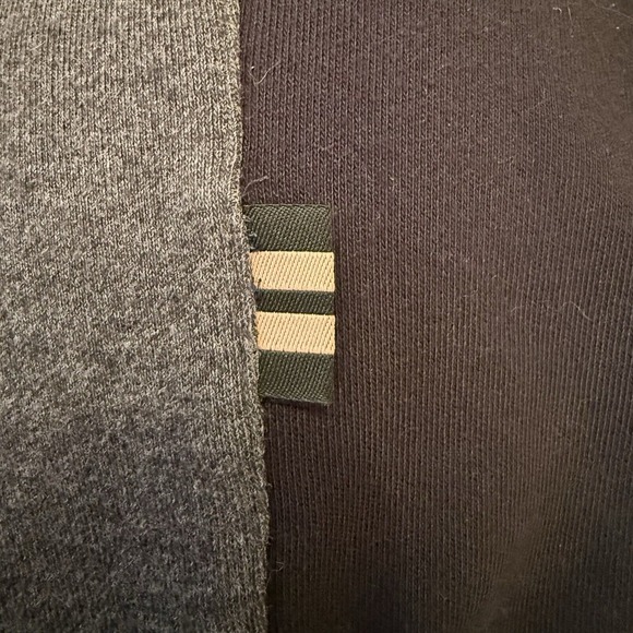 Ashworth Ez-Tech Mens Pullover Gray Black Quarter Zip-RARE Back & Front Logo-XL - Picture 7 of 14